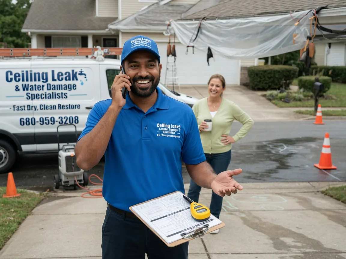 Ceiling Leak Cleanup Martin City, MT FAQs